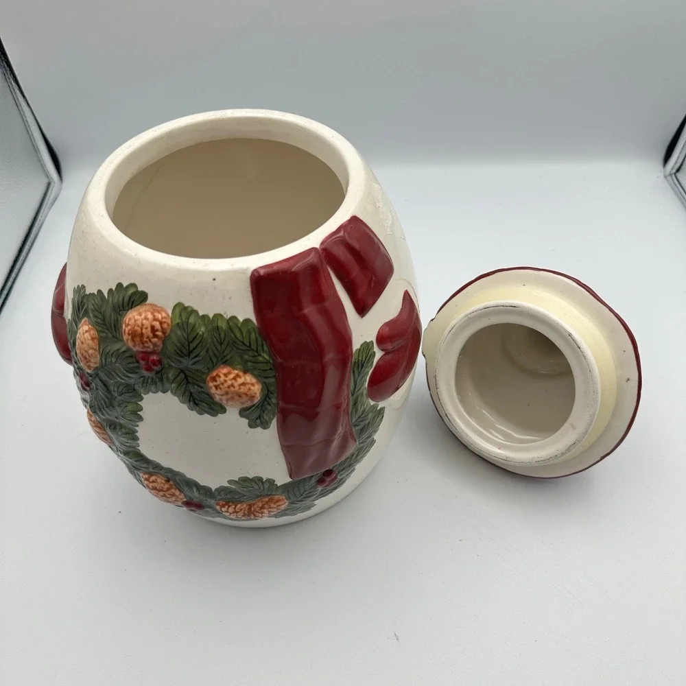Vintage‎ Mrs.Fields Premium Cookie Limited Edition Holiday Snowman Cookie Jar